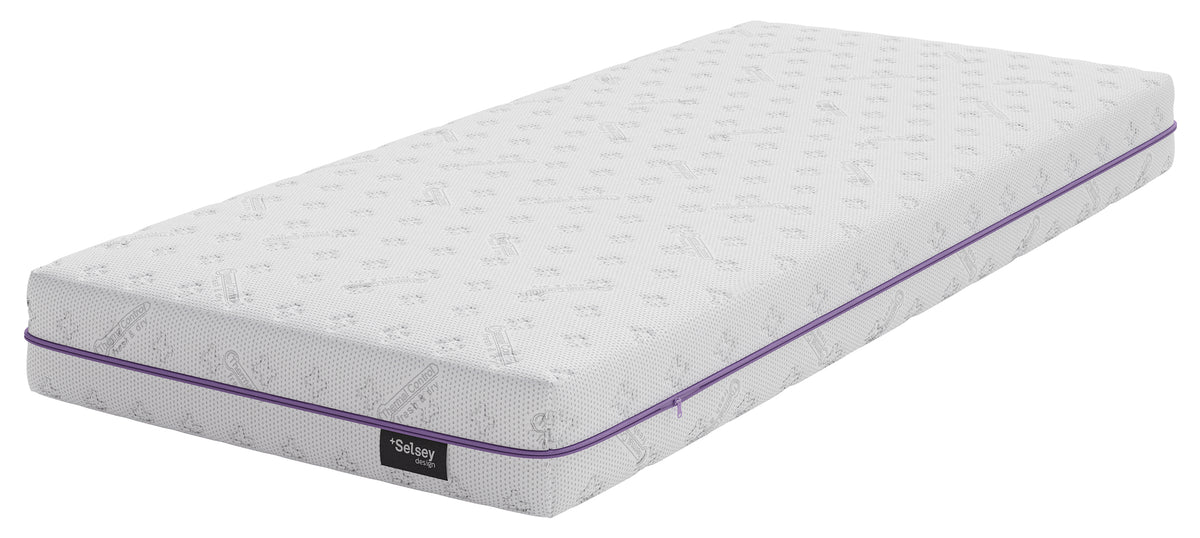 Multipocket-Taschenfederkernmatratze 90x200 cm Somtiple mit Visco- und HR-Schaum, beidseitig nutzbar