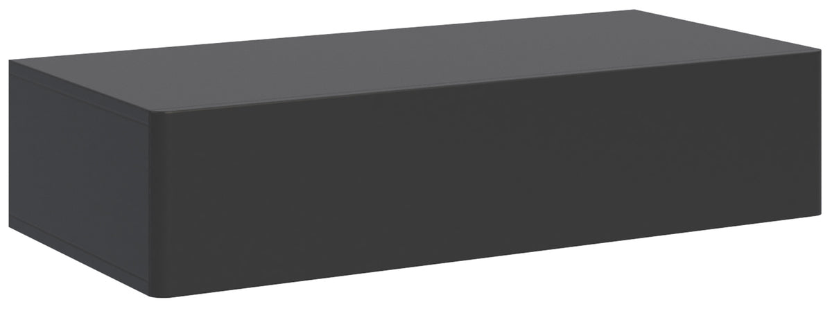 Console Olio suspendue avec tiroir 90 cm noire