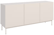 Meuble TV trois portes Olio haut 160 cm cachemire