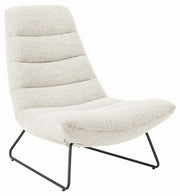 Fauteuil relax Forgents crème