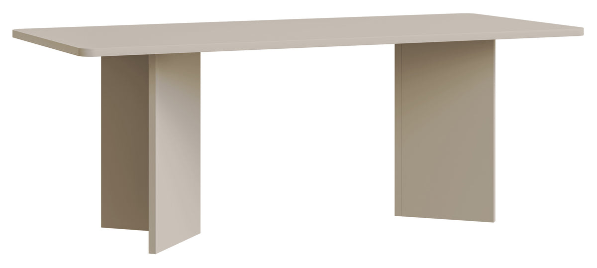 Table à manger Qubeo 204x90 cm cachemire