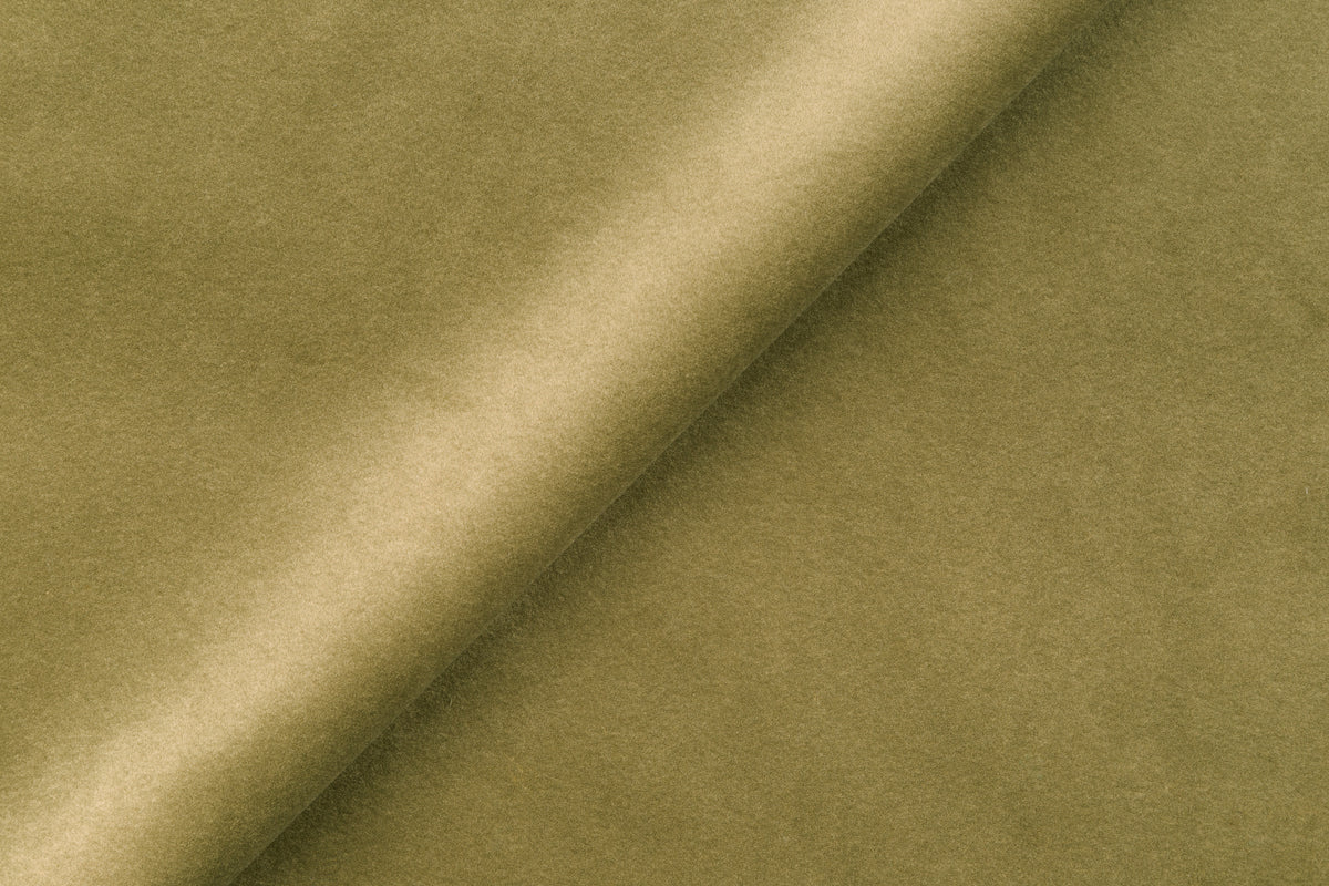 Lit tapissé Puffly 160x200 cm avec rangement, sommier métallique, velours olive