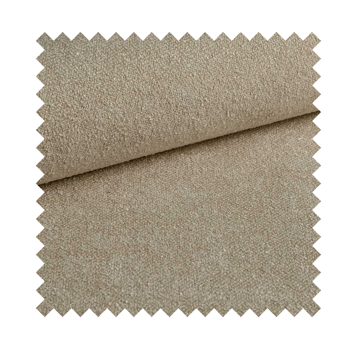 Dreisitziges ausklappbares Sofa Ovo mit Stauraum, hellbeige Chenille