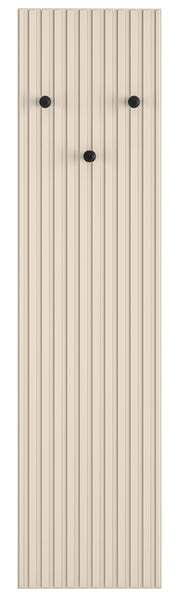 Wandhalter Caletto 34 cm dekorative Lamellen beige
