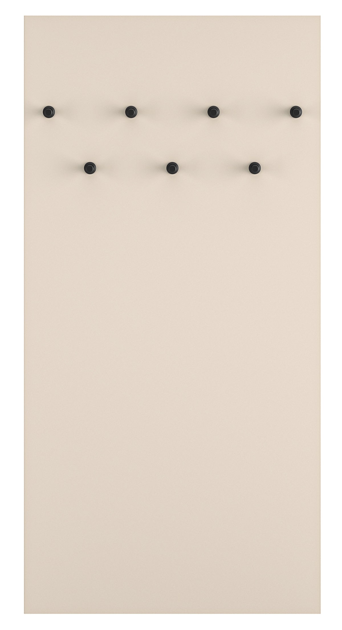 Patère murale Caletto 68 cm beige