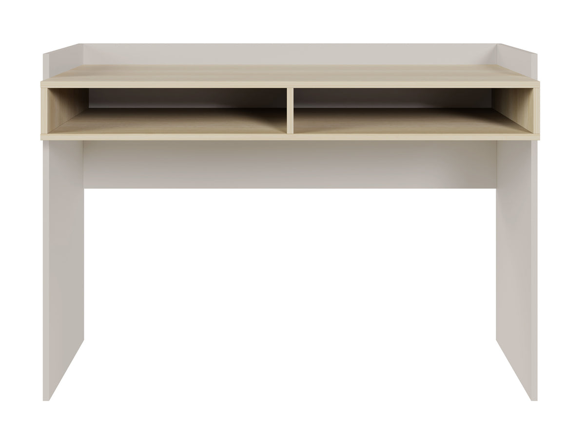 Bureau Tabise avec deux niches 120x53 cm cachemire/chêne Lindberg