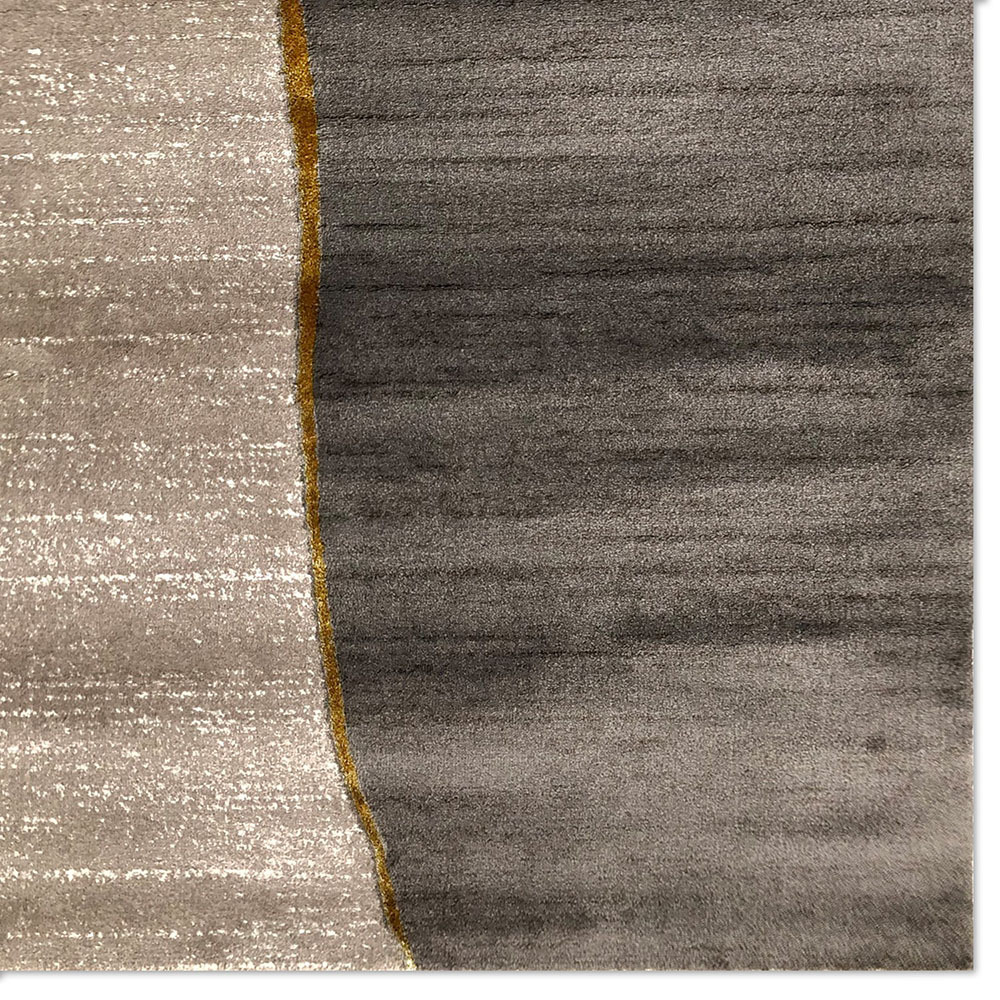 APHYLOW Tapis moderne 150x230 cm beige-marron