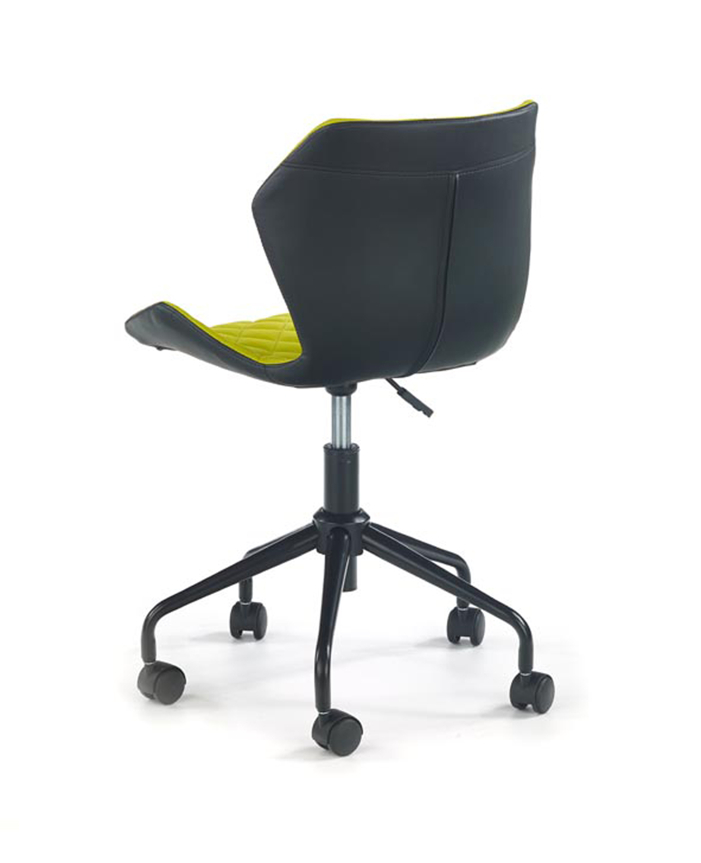 FORINT Chaise de bureau enfant noir / vert - Selsey