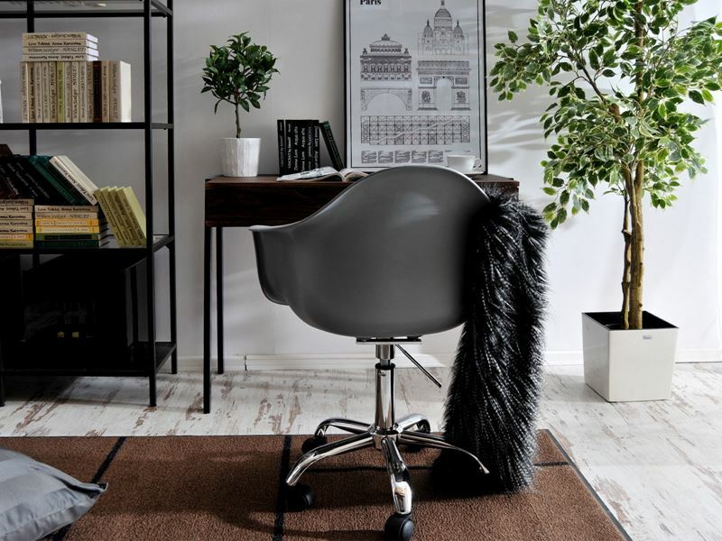 MPA MOVE Chaise pivotante design grise