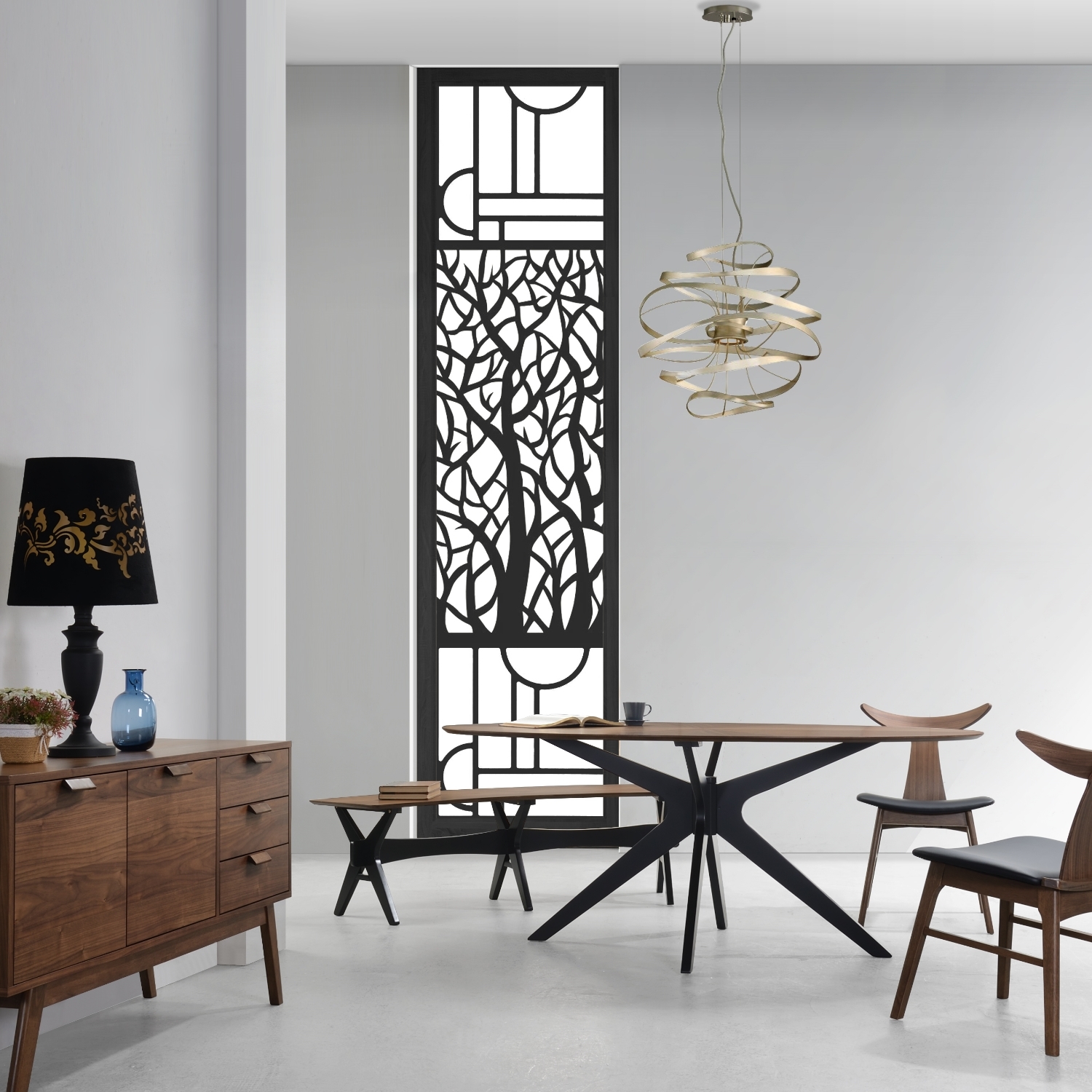 ODILIO Table ronde 180x110 cm