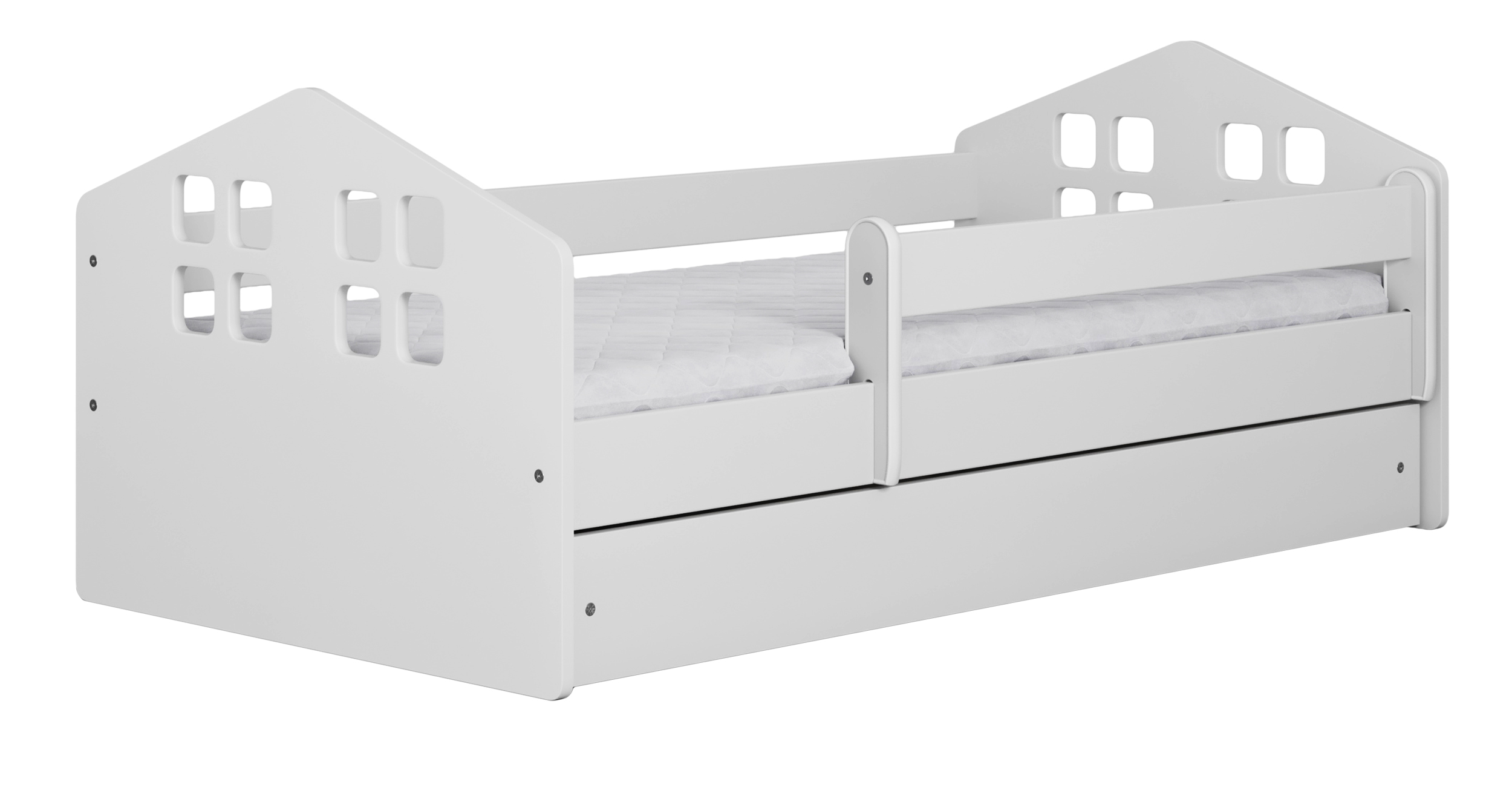 Lit enfant Bubup 180x80 cm blanc