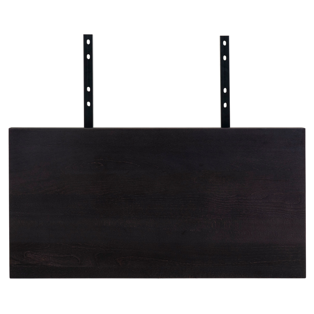 LEMUCTO Table à rallonges avec plateau loupe chêne fumé huilé 160-260x95 cm