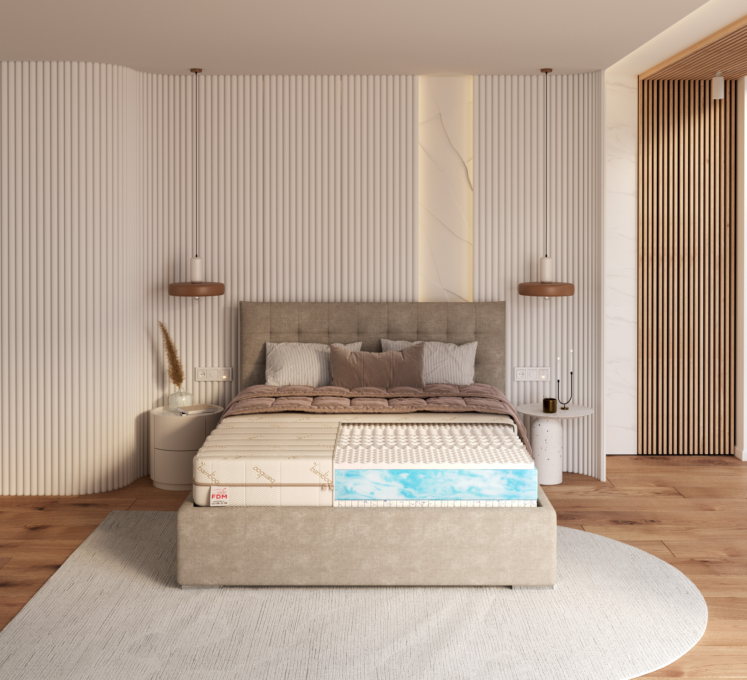 JARAN Matelas mousse