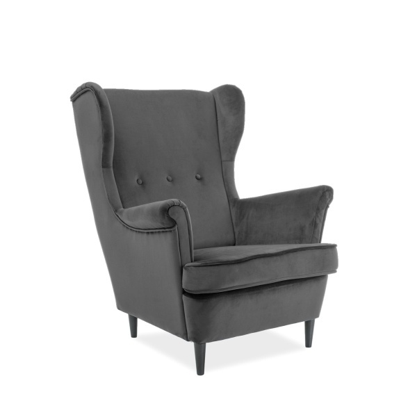 Fauteuil Pazial graphite