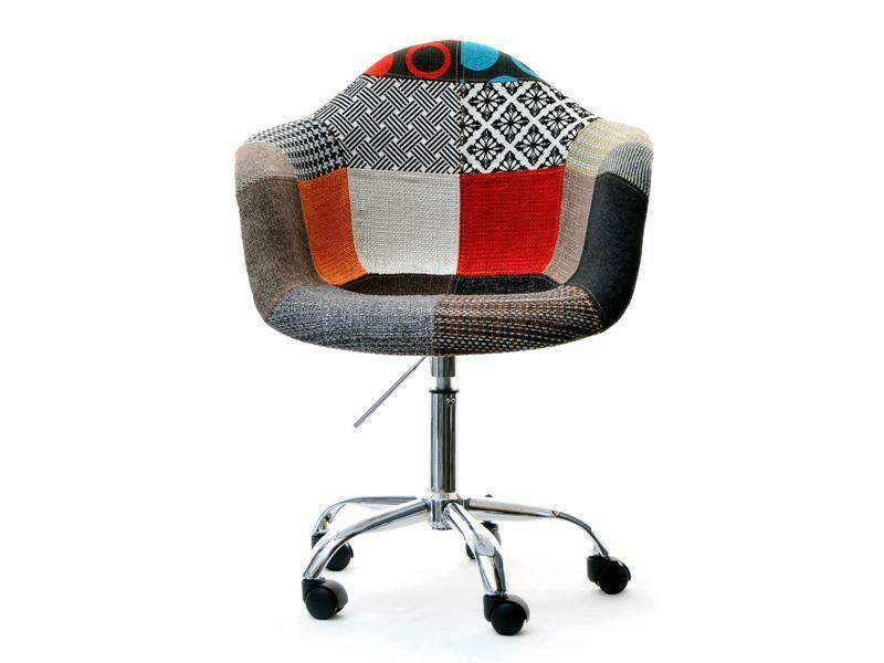 MPA MOVE Chaise pivotante vintage patchwork