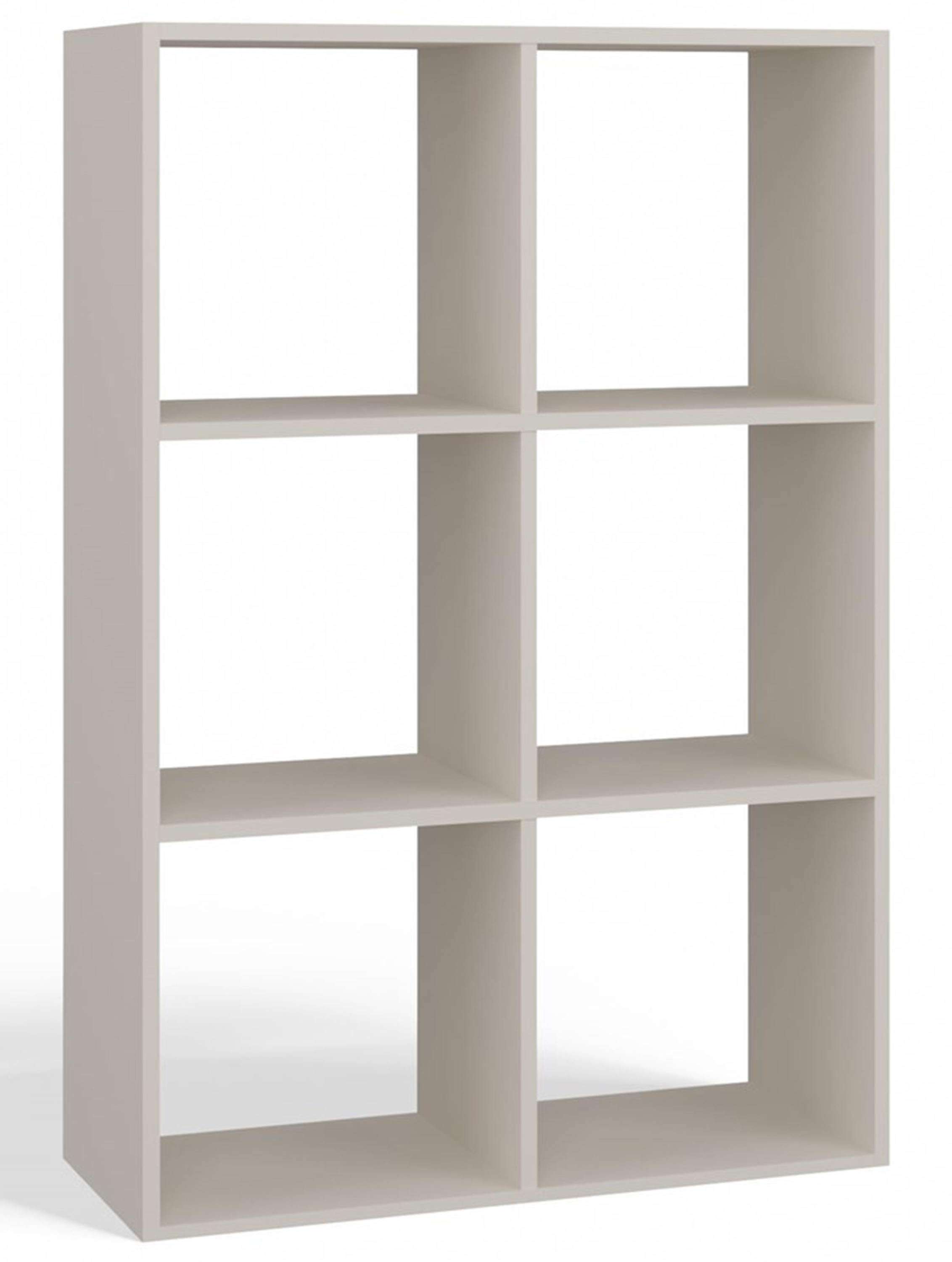 Regał otwarty Malax z sześcioma półkami 110 cm kaszmir