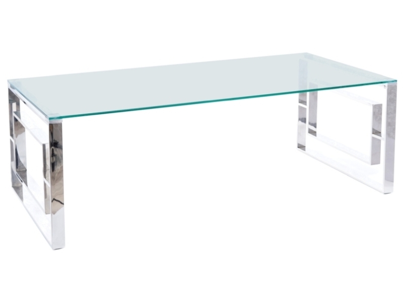 Table basse en verre Tanren 120x60 cm