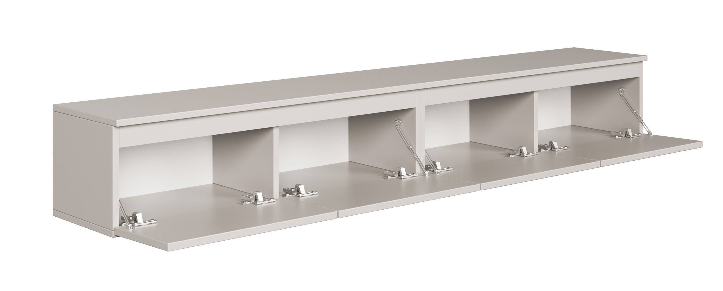 Szafka RTV Bemmi wisząca 200 cm kaszmir