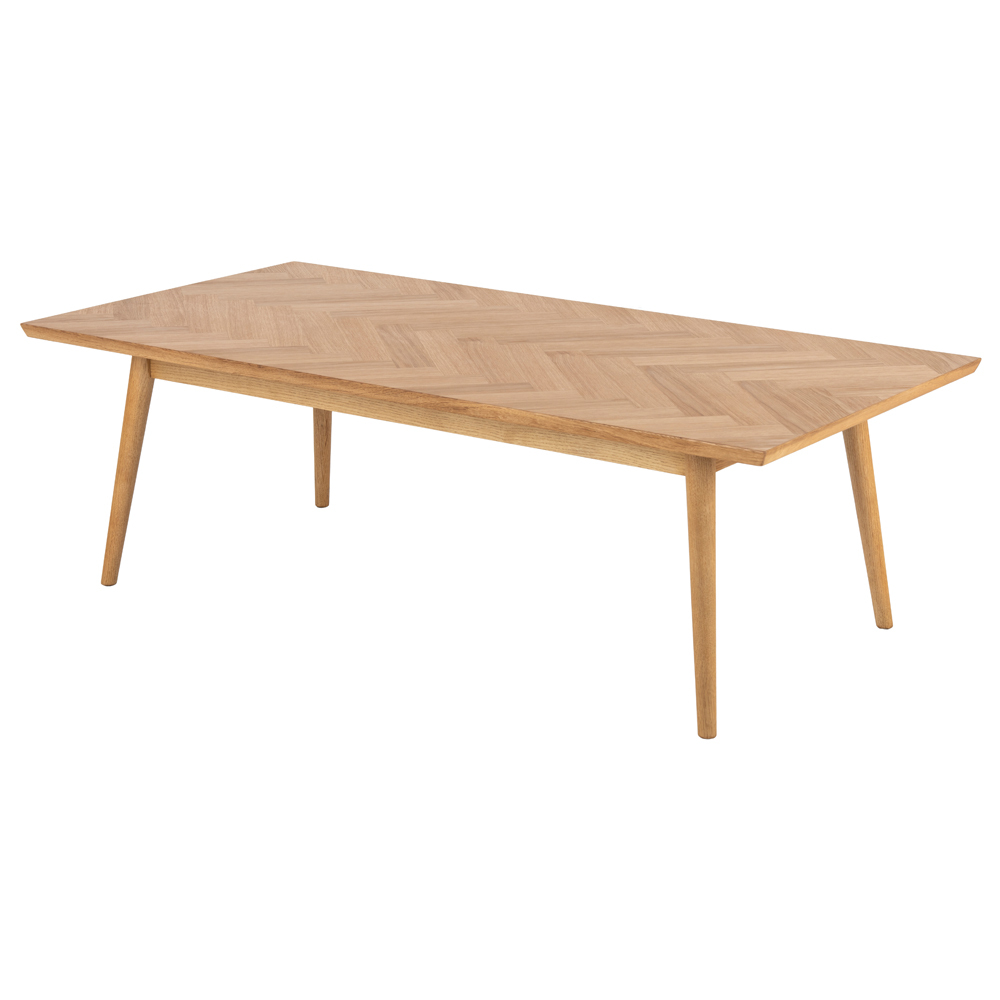 PAOLIC Table basse 70x140 cm chevrons
