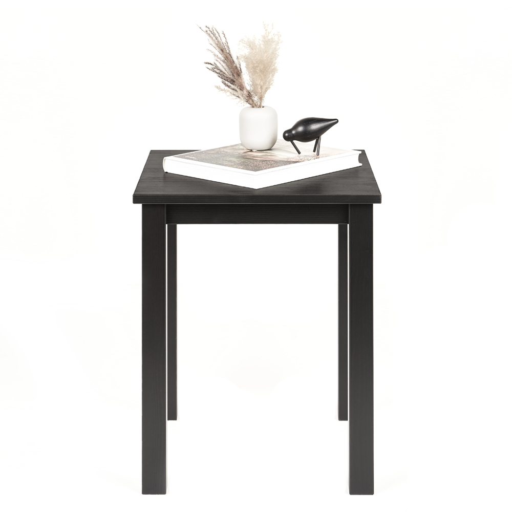 Table Silphium 68x68 cm noir