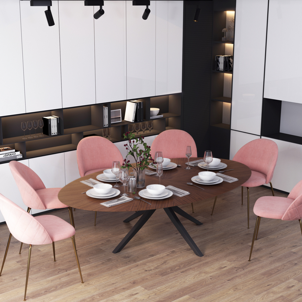 ODILIO Table ronde 180x110 cm