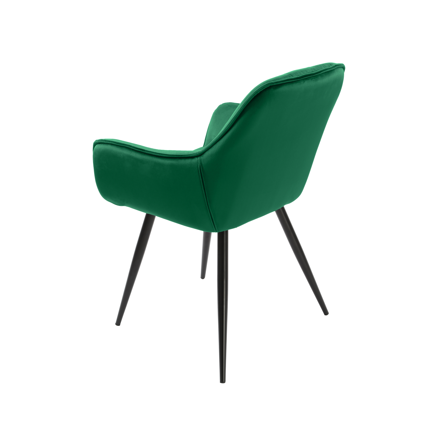 PARAGUAY Chaise tapissée vert