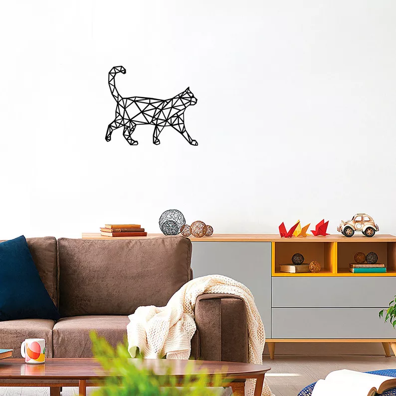 TIALIZE Décoration murale 48x56 cm noir