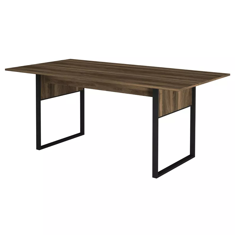 Table à manger Shorately 180x78 cm en noyer