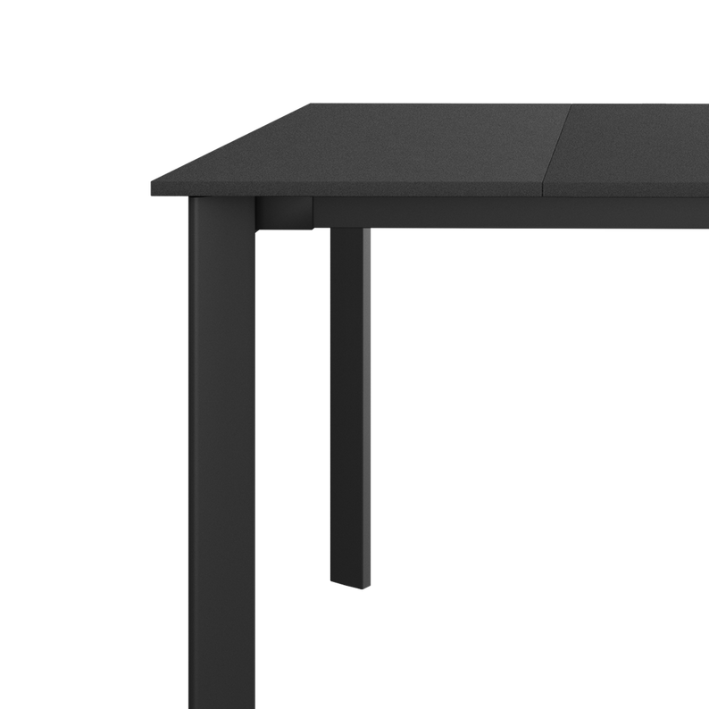KAYKO Table à manger extensible 180(260)x90 graphite / noir