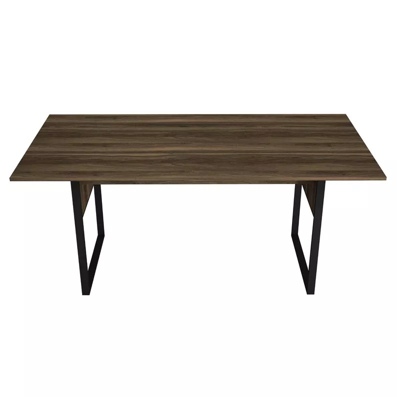 Table à manger Shorately 180x78 cm en noyer