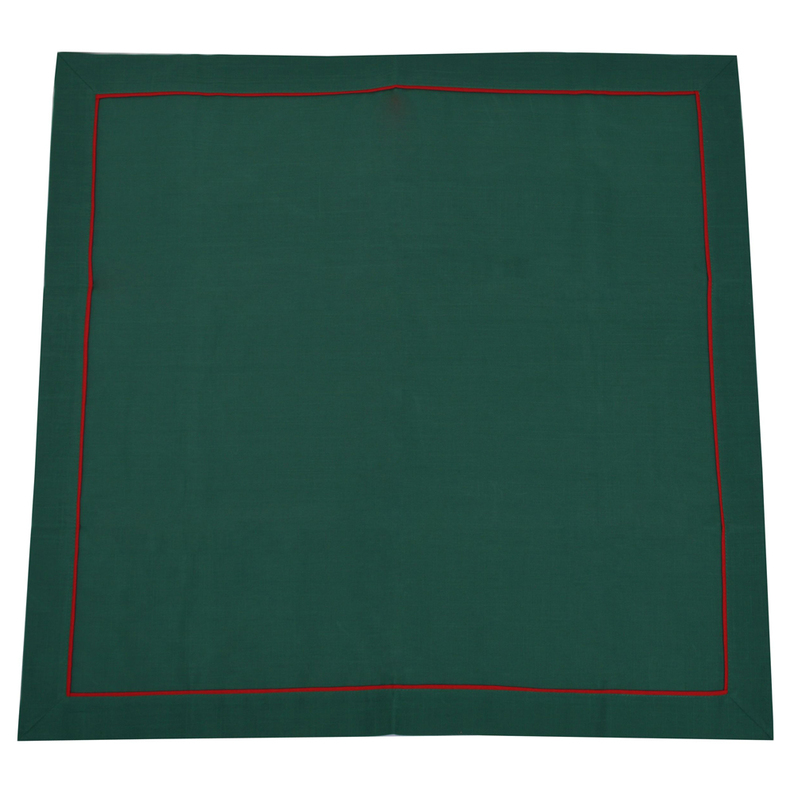 Nappe vert rouge, 140x180 cm