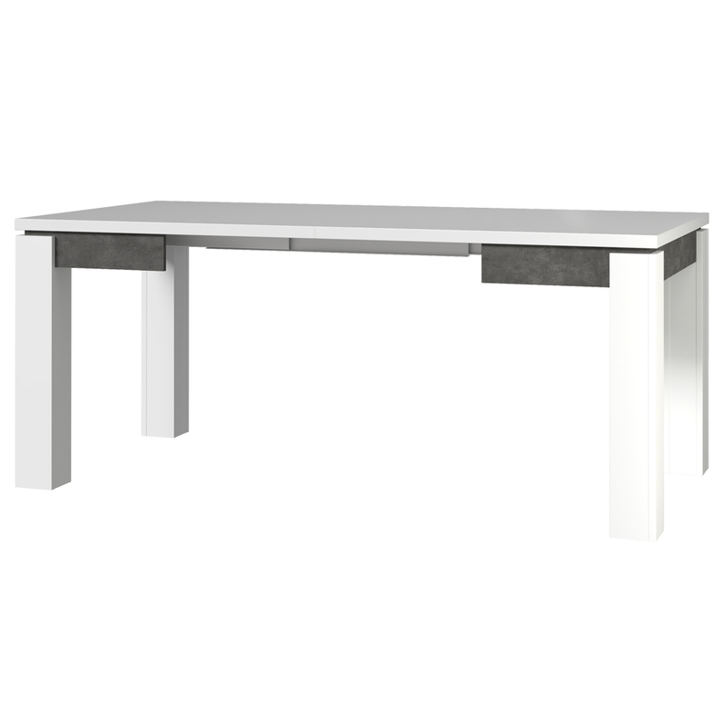 BRUGIA Table extensible 90-180x90,4 cm