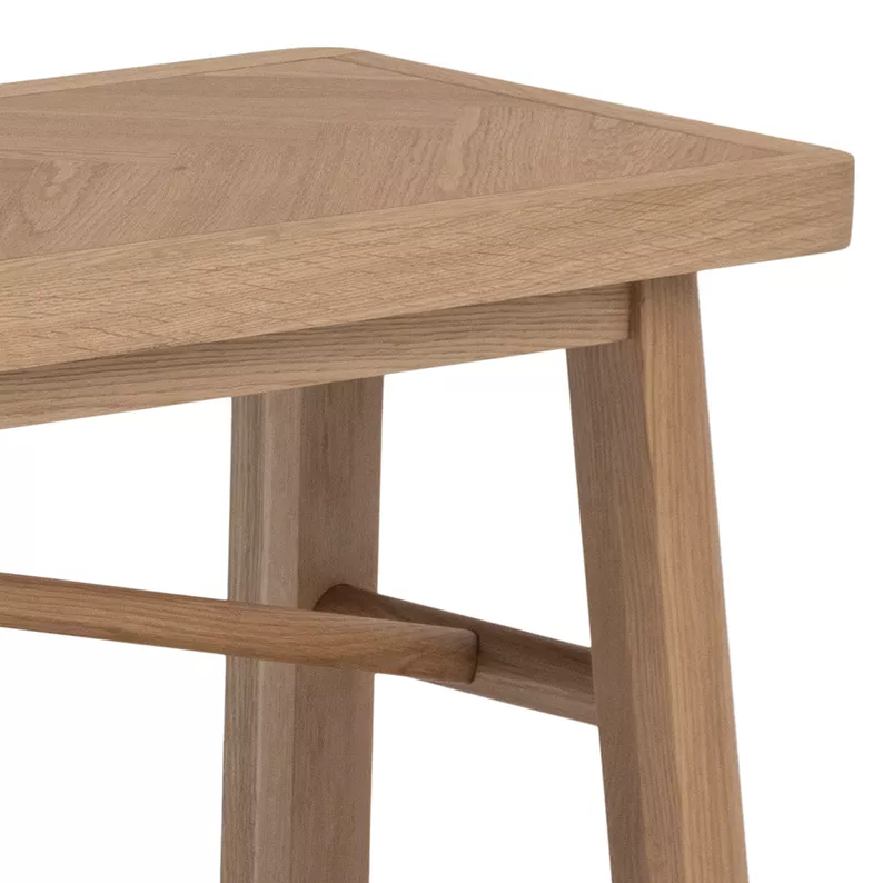 Banc d'entrée Siraca 36x200 cm, bois