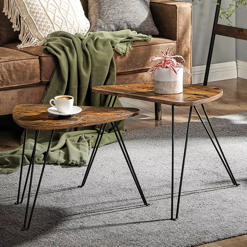 Un ensemble de deux tables basses Imattant