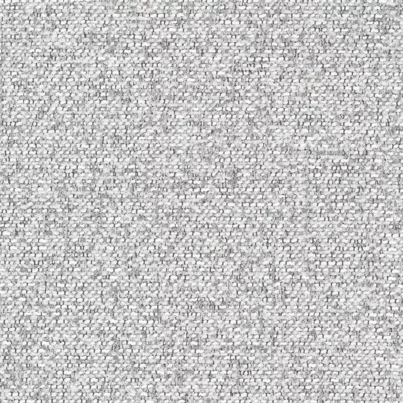 Jasnoszary narożnik Ovo lewostronny z funkcją spania i pojemnikiem na pościel.