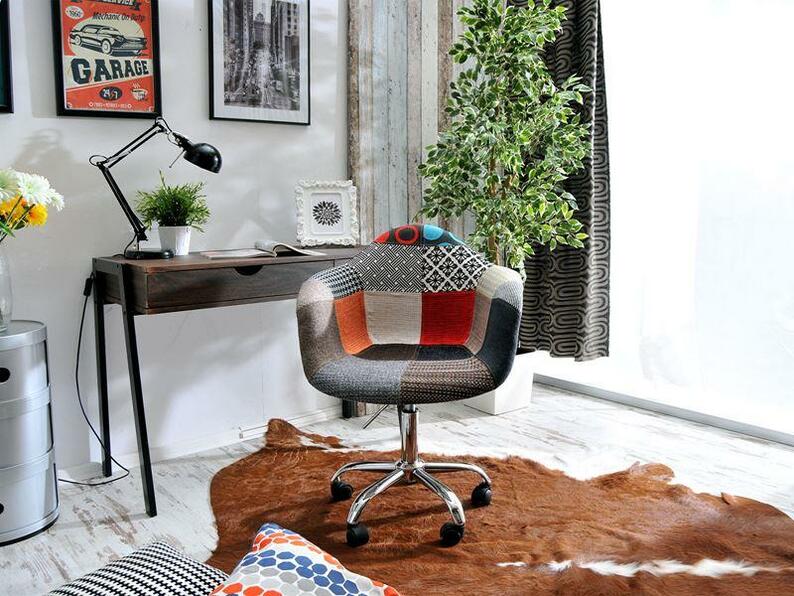 MPA MOVE Chaise pivotante vintage patchwork