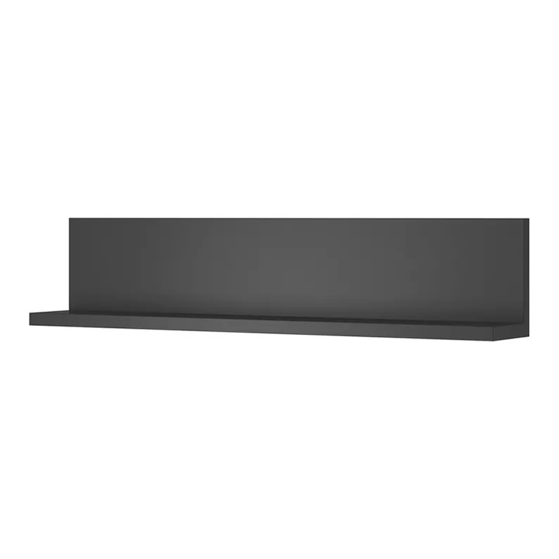 FERIDO Étagère murale 150 cm gris anthracite