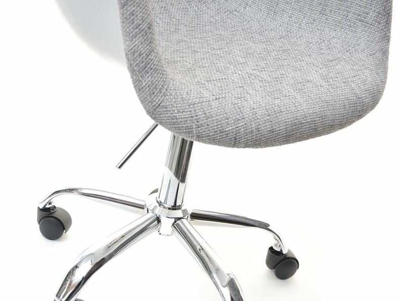 MPA MOVE TAP Chaise pivotante gris / blanc