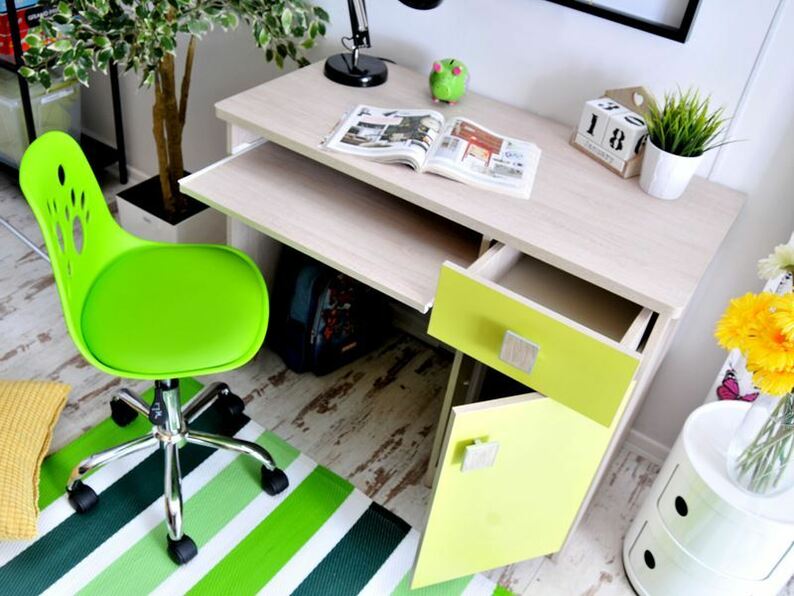 FOOT Chaise de bureau enfant verte