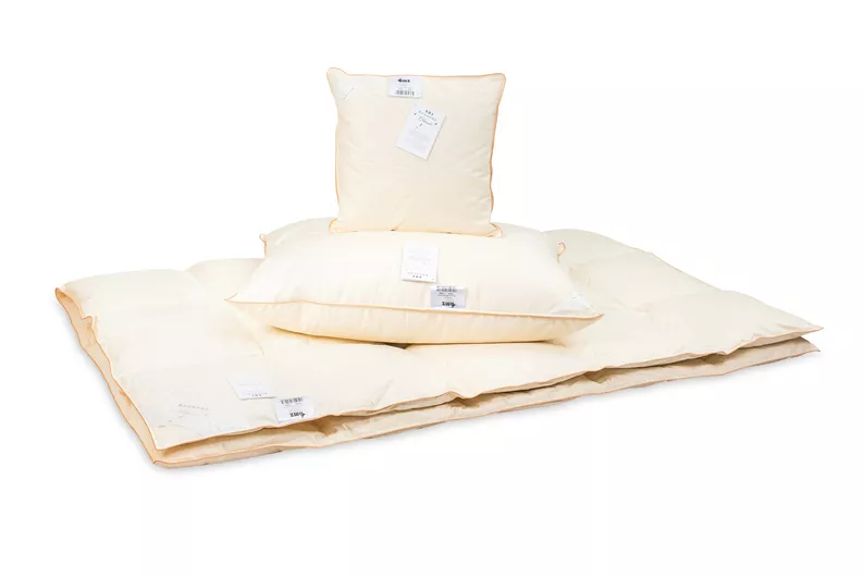 Oreiller en mi-duvet d'oie