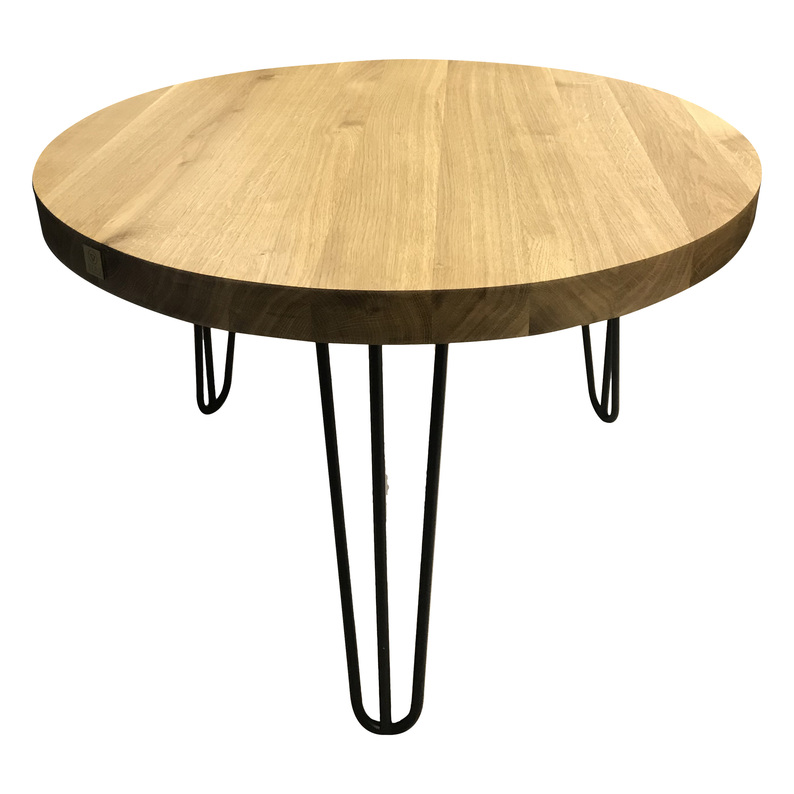 Table basse ronde Modde, diamètre 70 cm