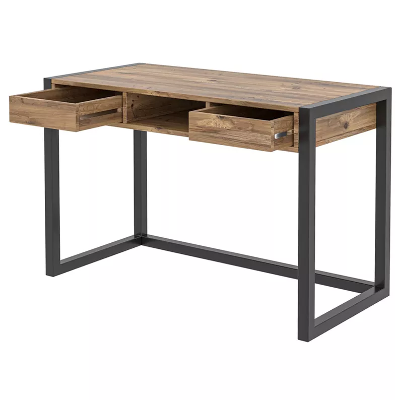 MADELIA Bureau moderne 115x55 cm avec tiroirs