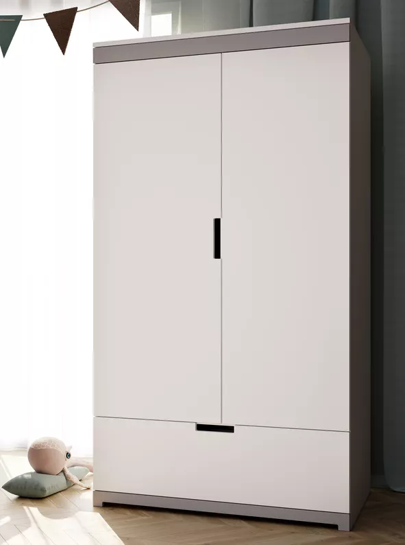 Garde-robe enfant Brannigan blanc