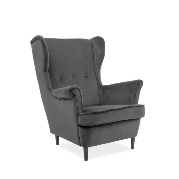 Fauteuil Pazial graphite