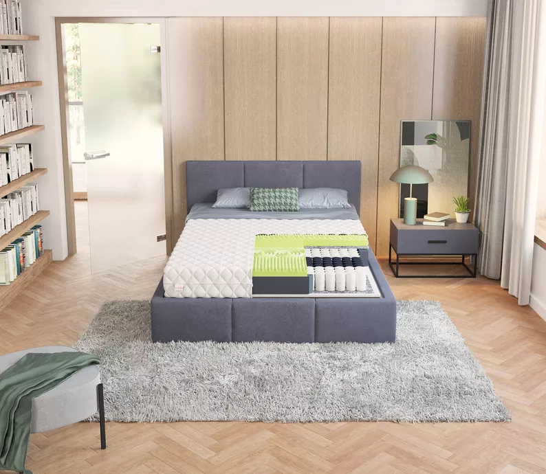 WERLIA Matelas à ressorts ensachés