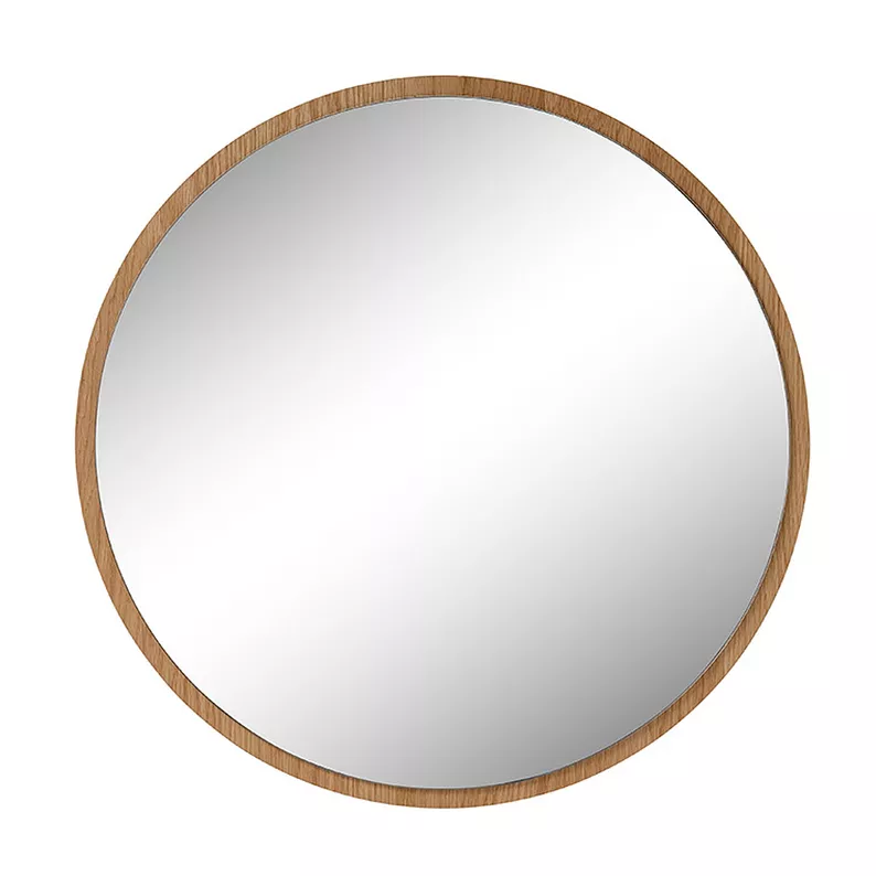 Miroir d'entrée adhérent, diamètre 75 cm