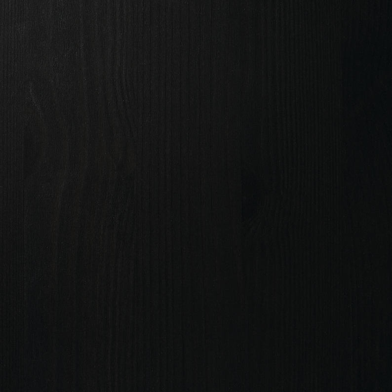 Bureau en bois Silphium 75x38 cm noir