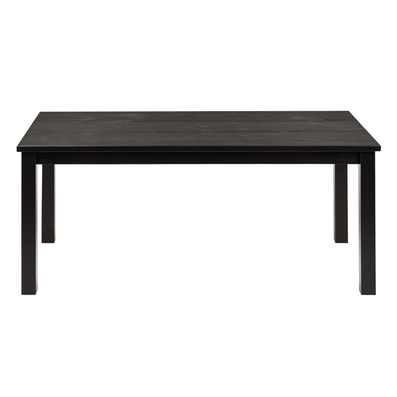 Table basse Silphium 60x110 cm noir