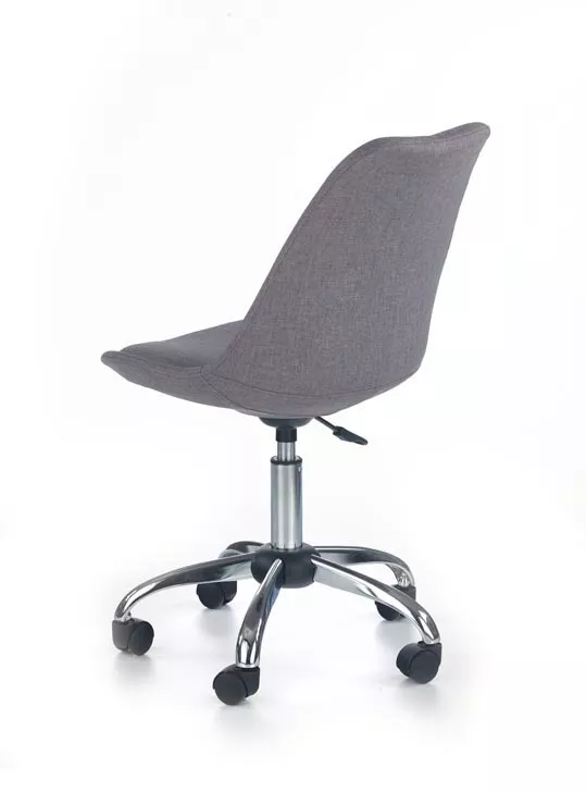 NELAS Fauteuil de bureau gris argenté