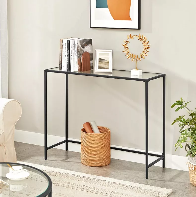 Console Quistle 100x35 cm noir